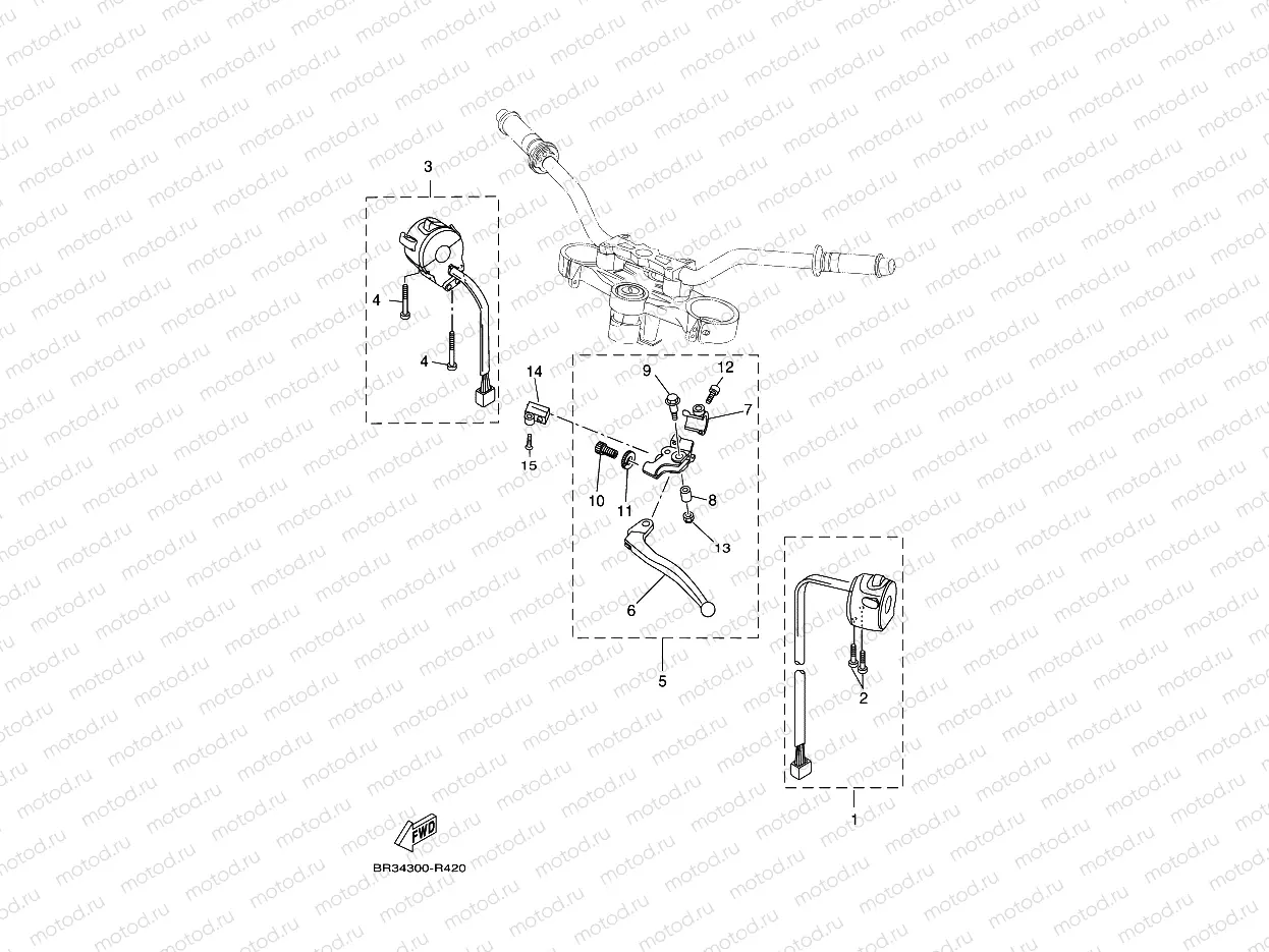 HANDLE SWITCH & LEVER