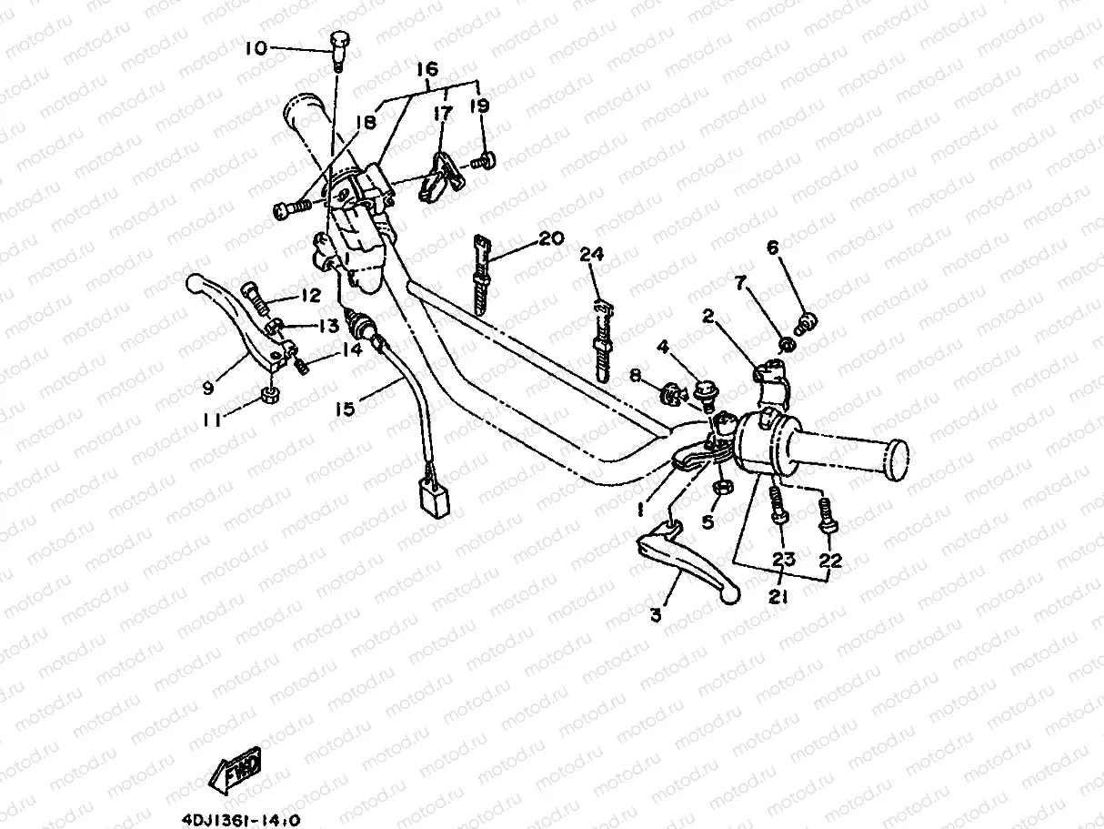 HANDLE SWITCH & LEVER