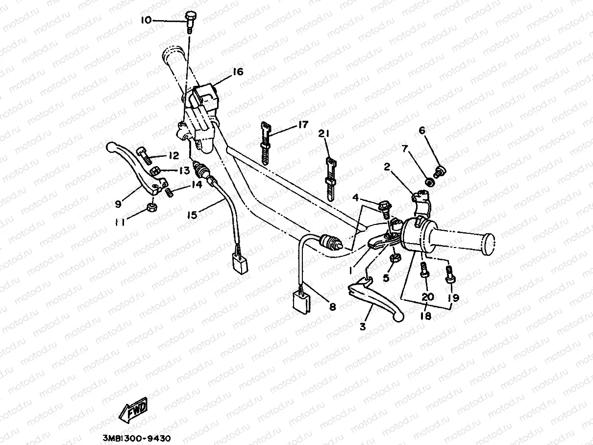 HANDLE SWITCH & LEVER