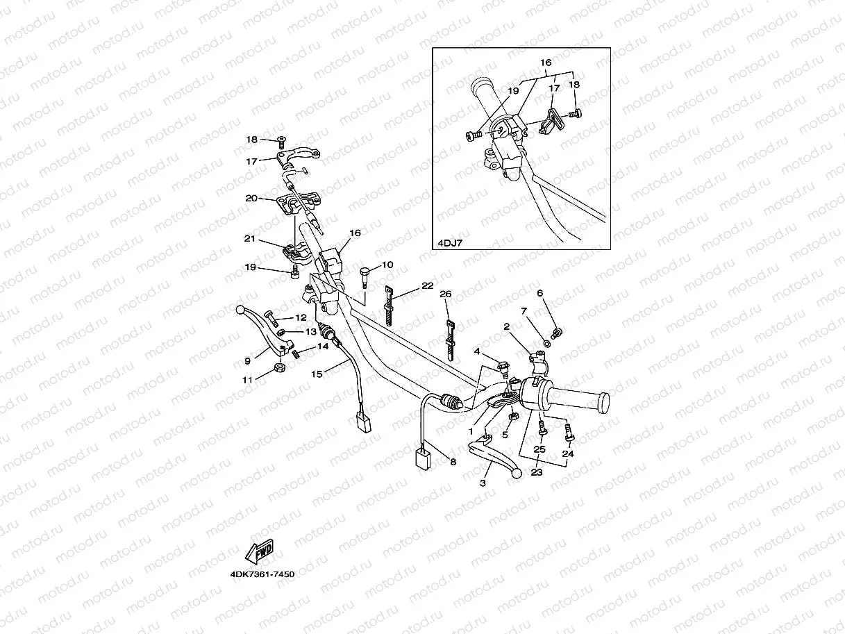 HANDLE SWITCH & LEVER
