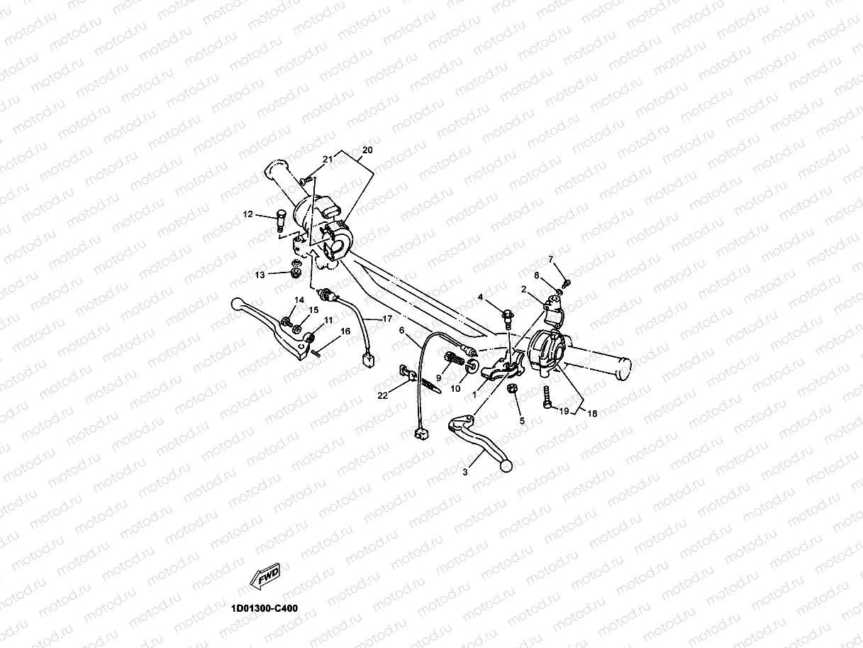 HANDLE SWITCH & LEVER