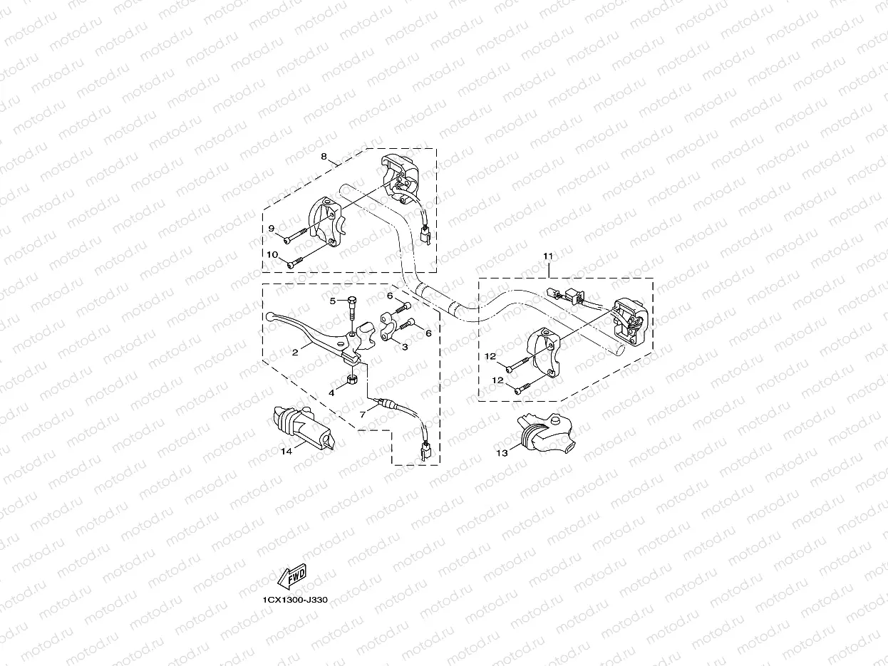 HANDLE SWITCH & LEVER