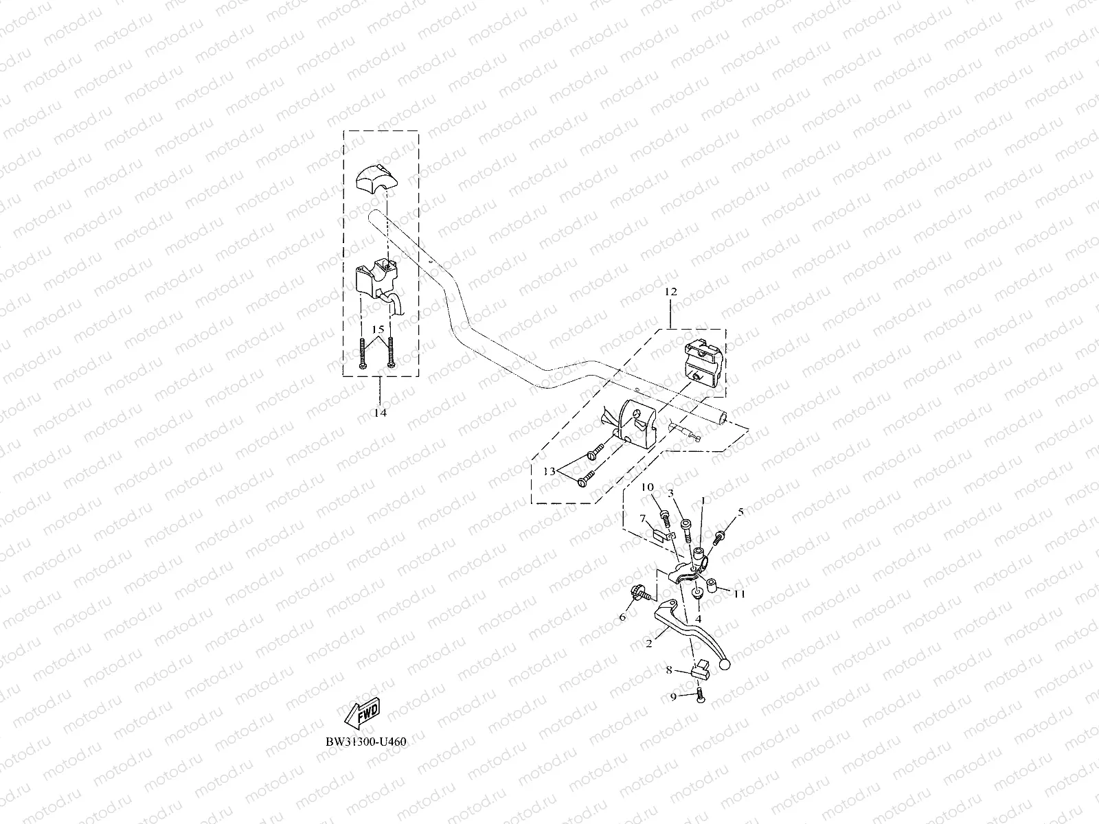 HANDLE SWITCH & LEVER