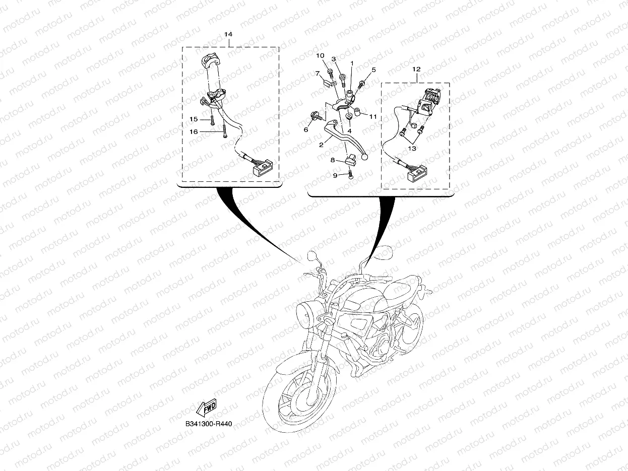 HANDLE SWITCH & LEVER