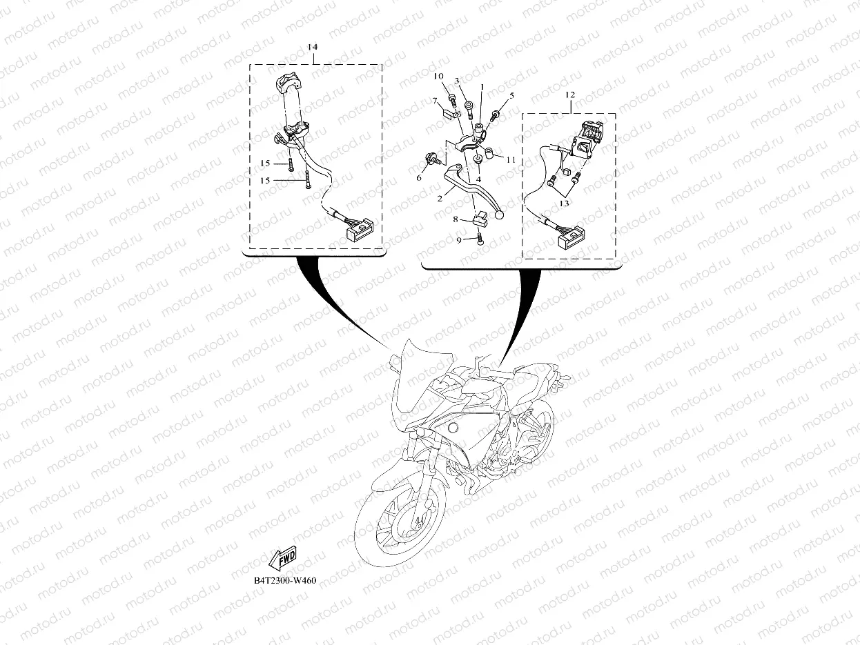 HANDLE SWITCH & LEVER