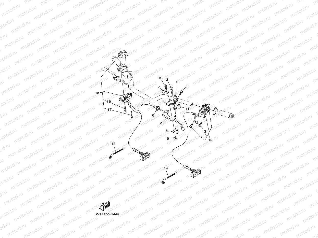 HANDLE SWITCH & LEVER