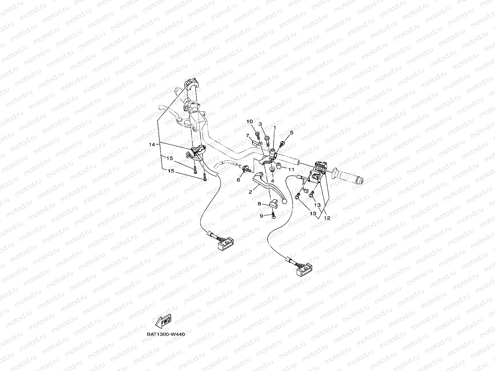 HANDLE SWITCH & LEVER
