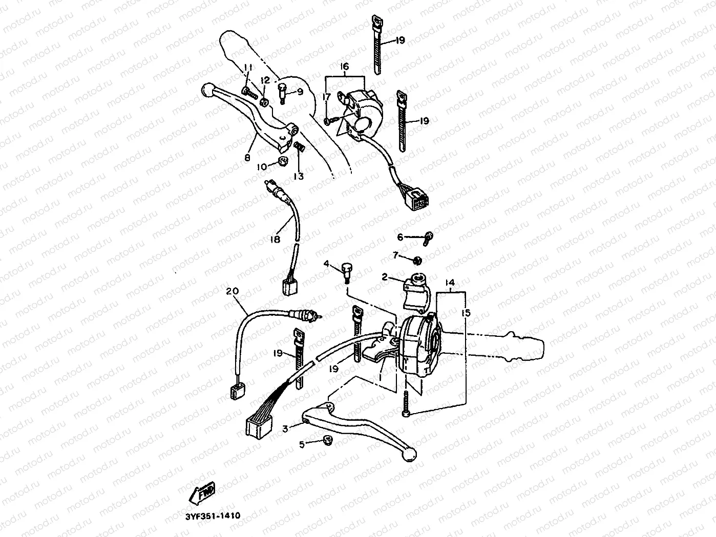 HANDLE SWITCH & LEVER