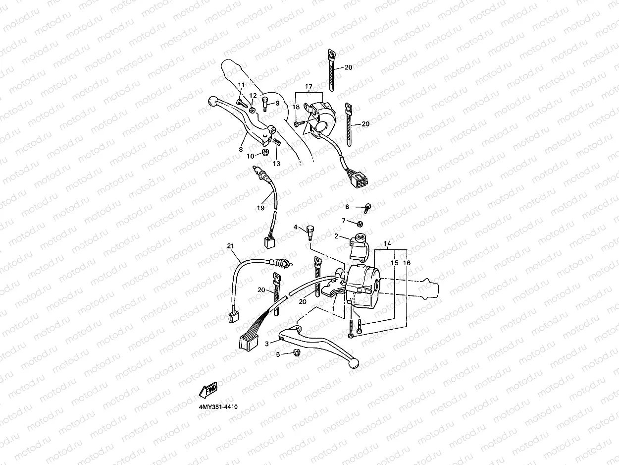 HANDLE SWITCH & LEVER