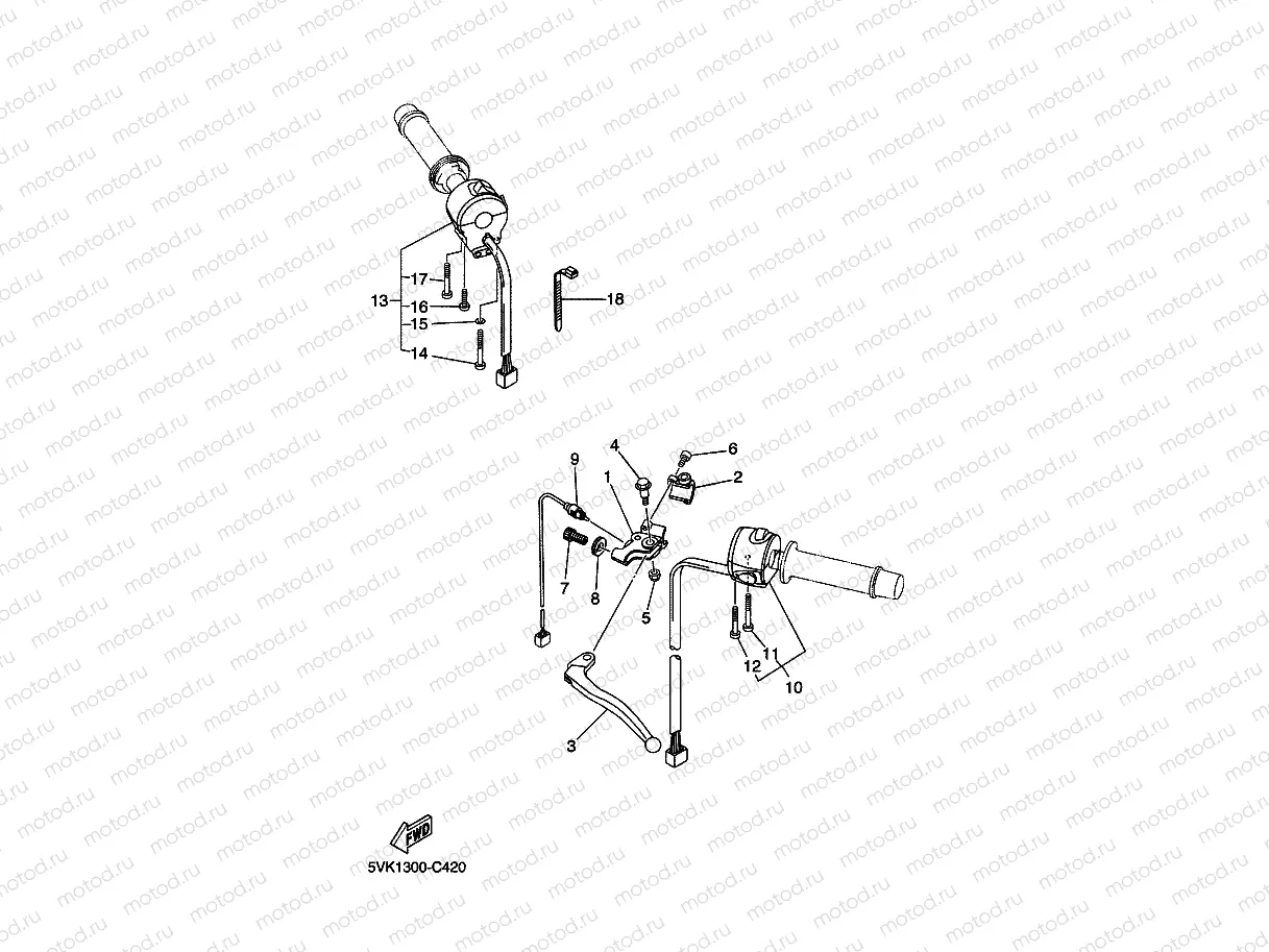 HANDLE SWITCH & LEVER