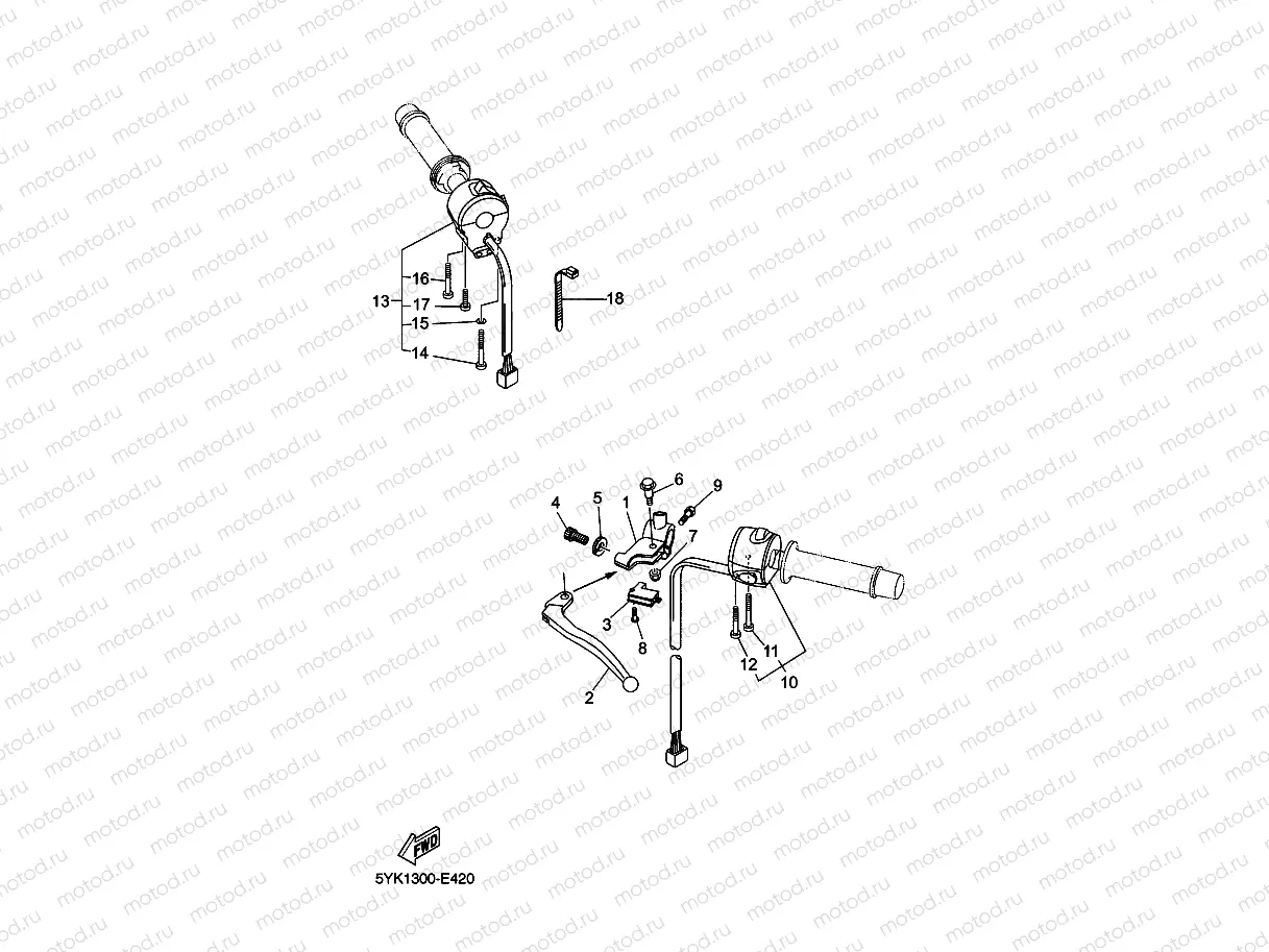HANDLE SWITCH & LEVER
