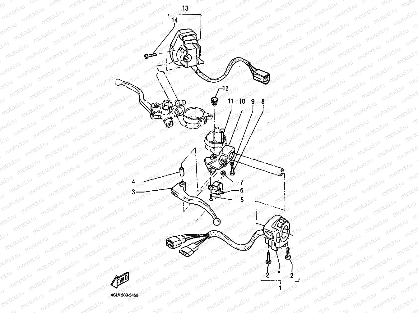 HANDLE SWITCH & LEVER