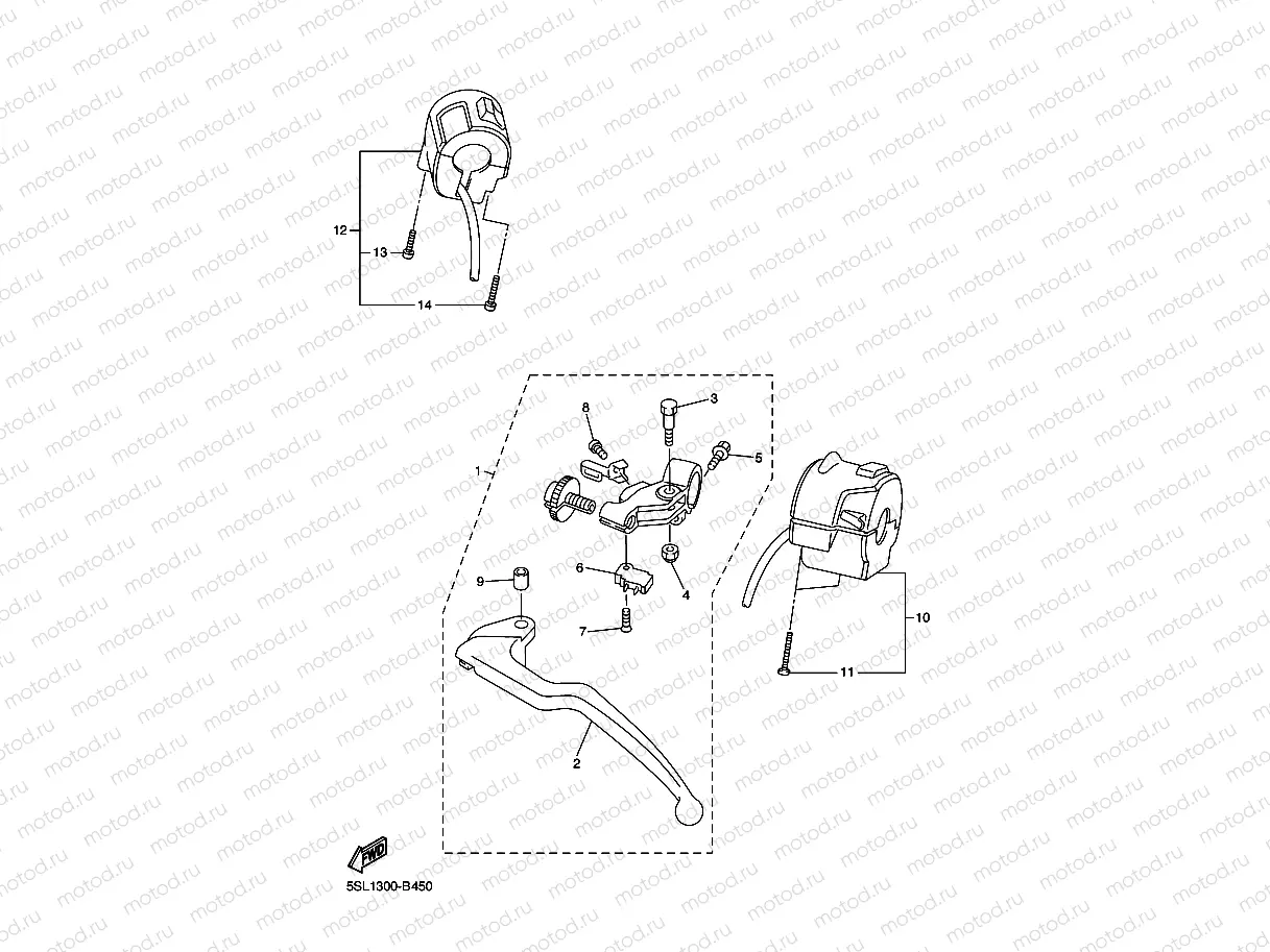 HANDLE SWITCH & LEVER