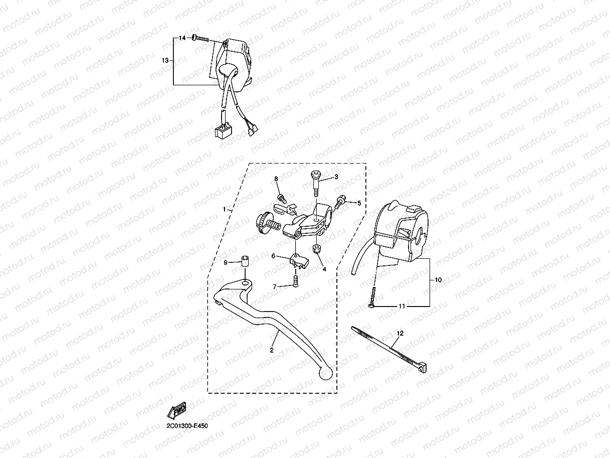 HANDLE SWITCH & LEVER
