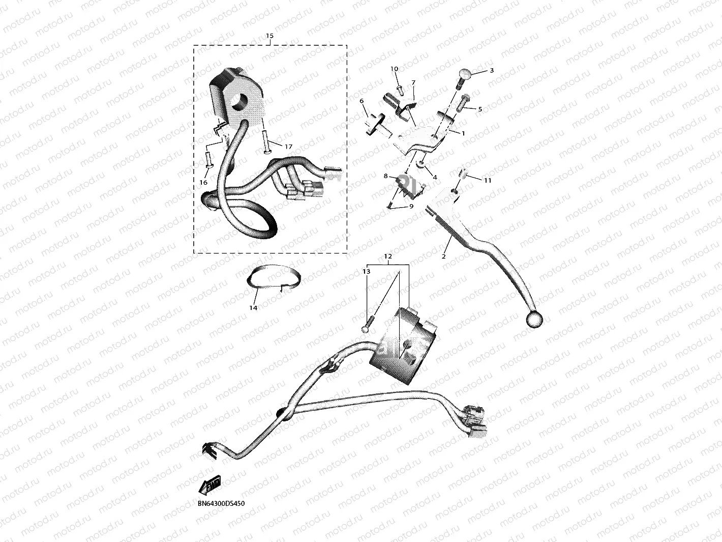 HANDLE SWITCH & LEVER