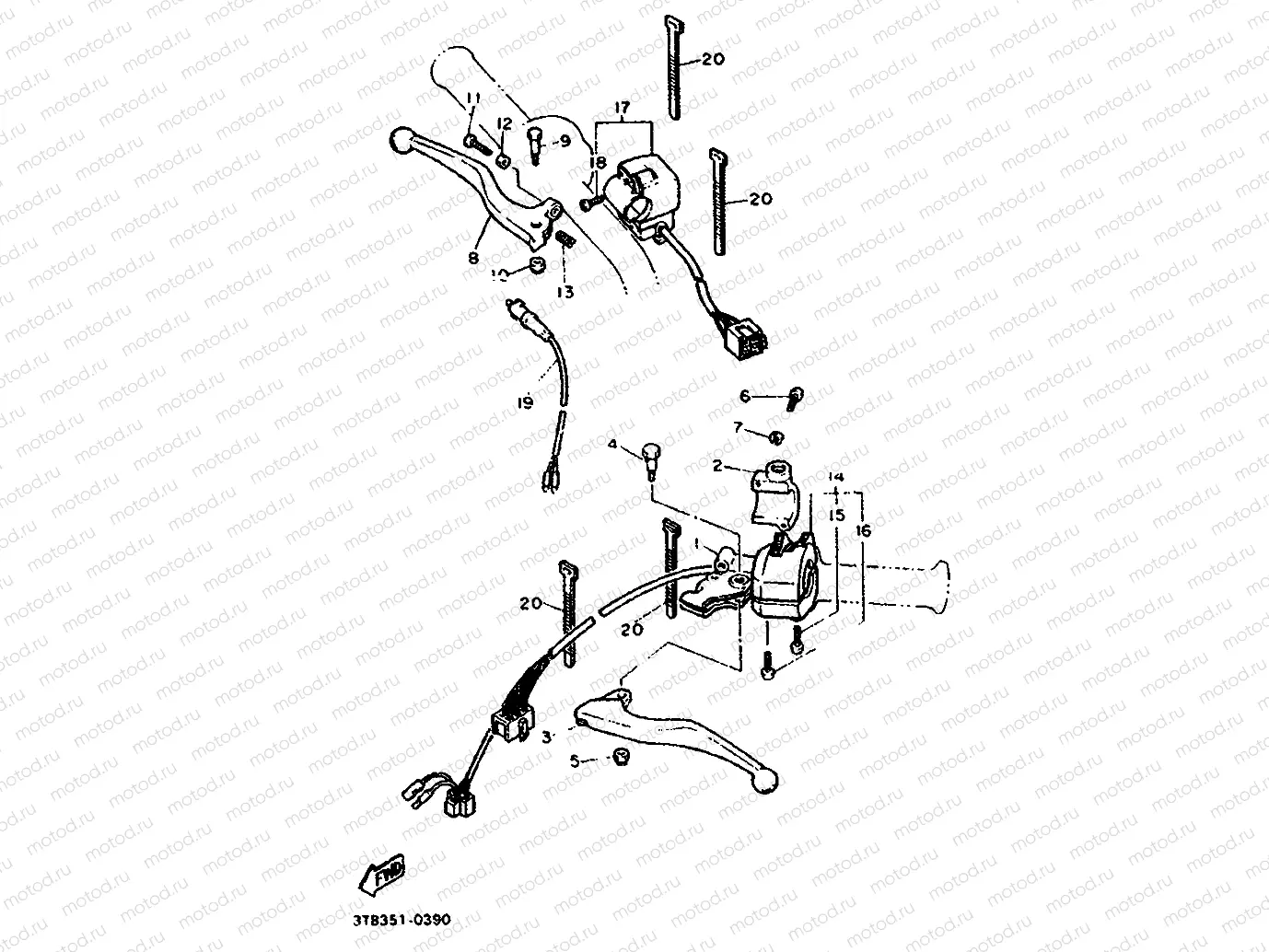 HANDLE SWITCH & LEVER