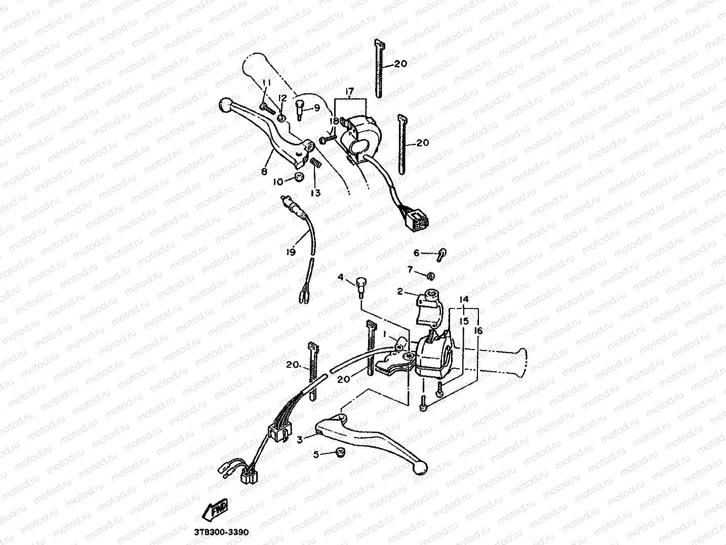 HANDLE SWITCH & LEVER