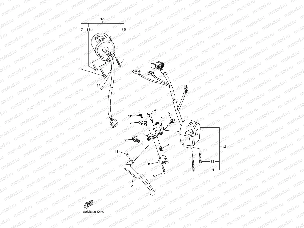 HANDLE SWITCH & LEVER