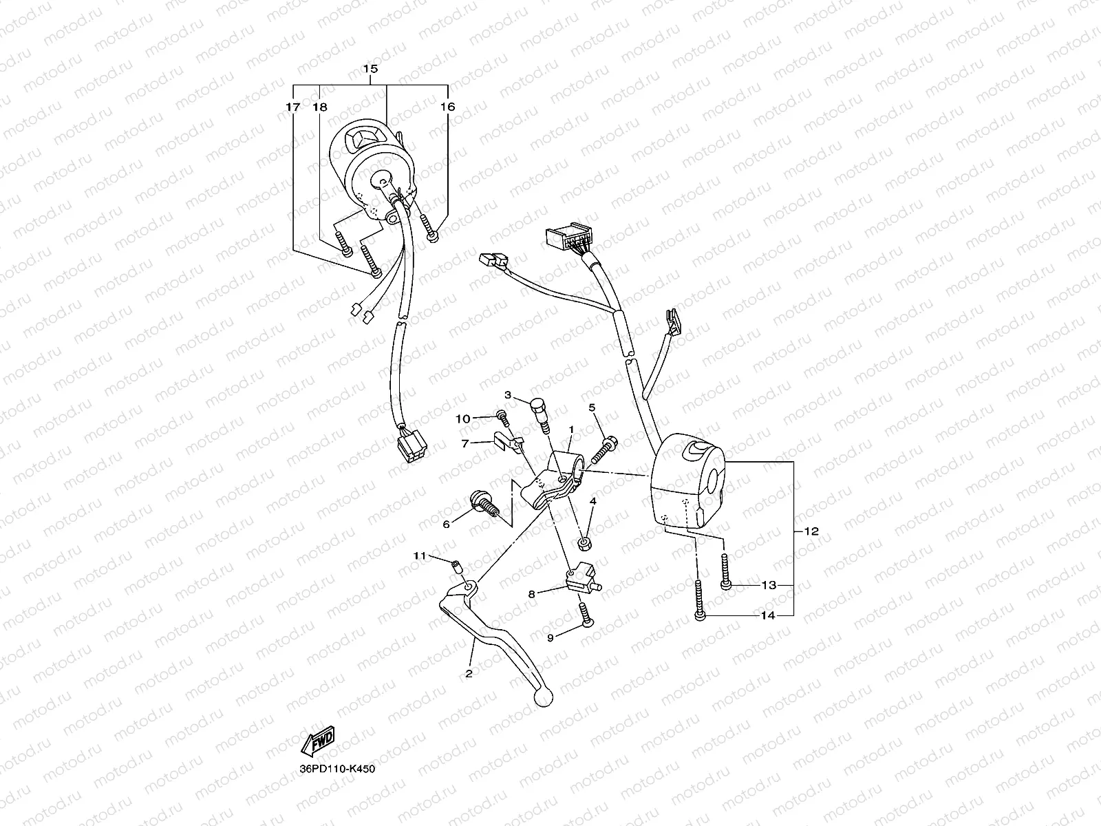 HANDLE SWITCH & LEVER