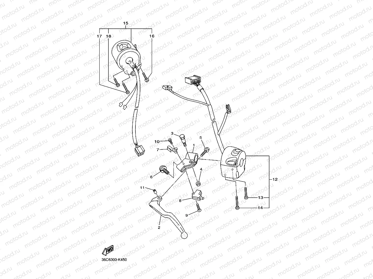HANDLE SWITCH & LEVER
