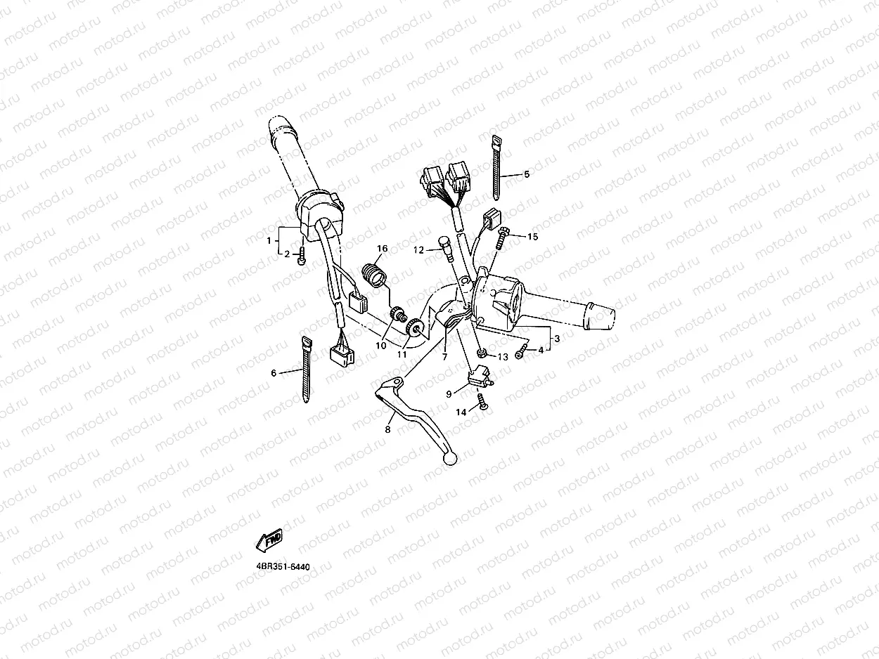 HANDLE SWITCH & LEVER