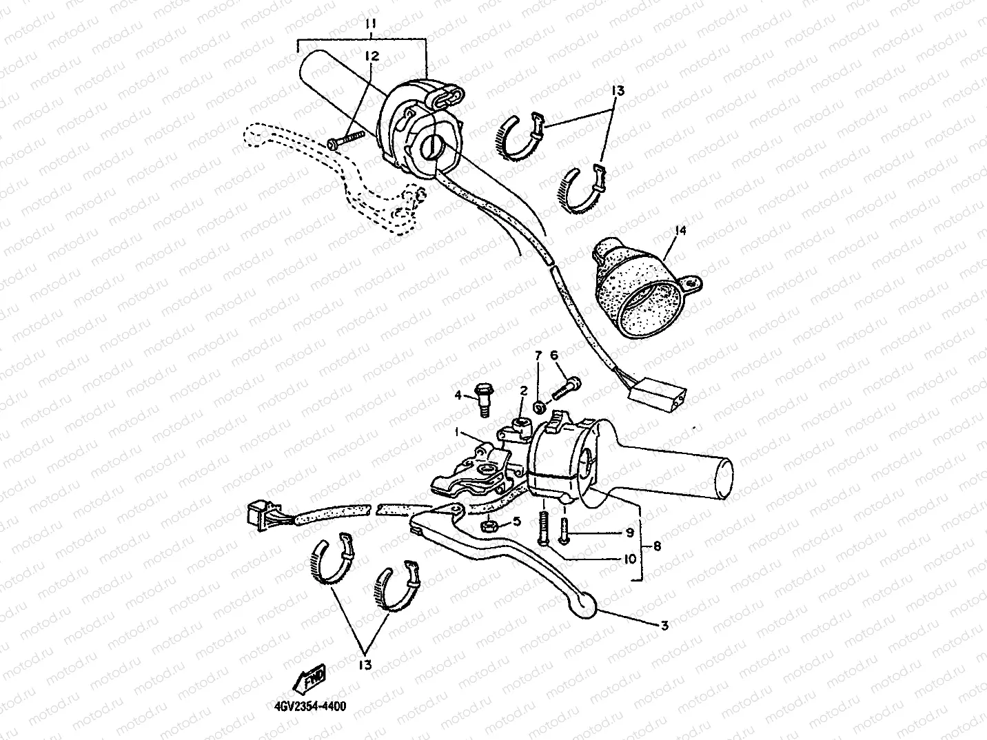 HANDLE SWITCH & LEVER