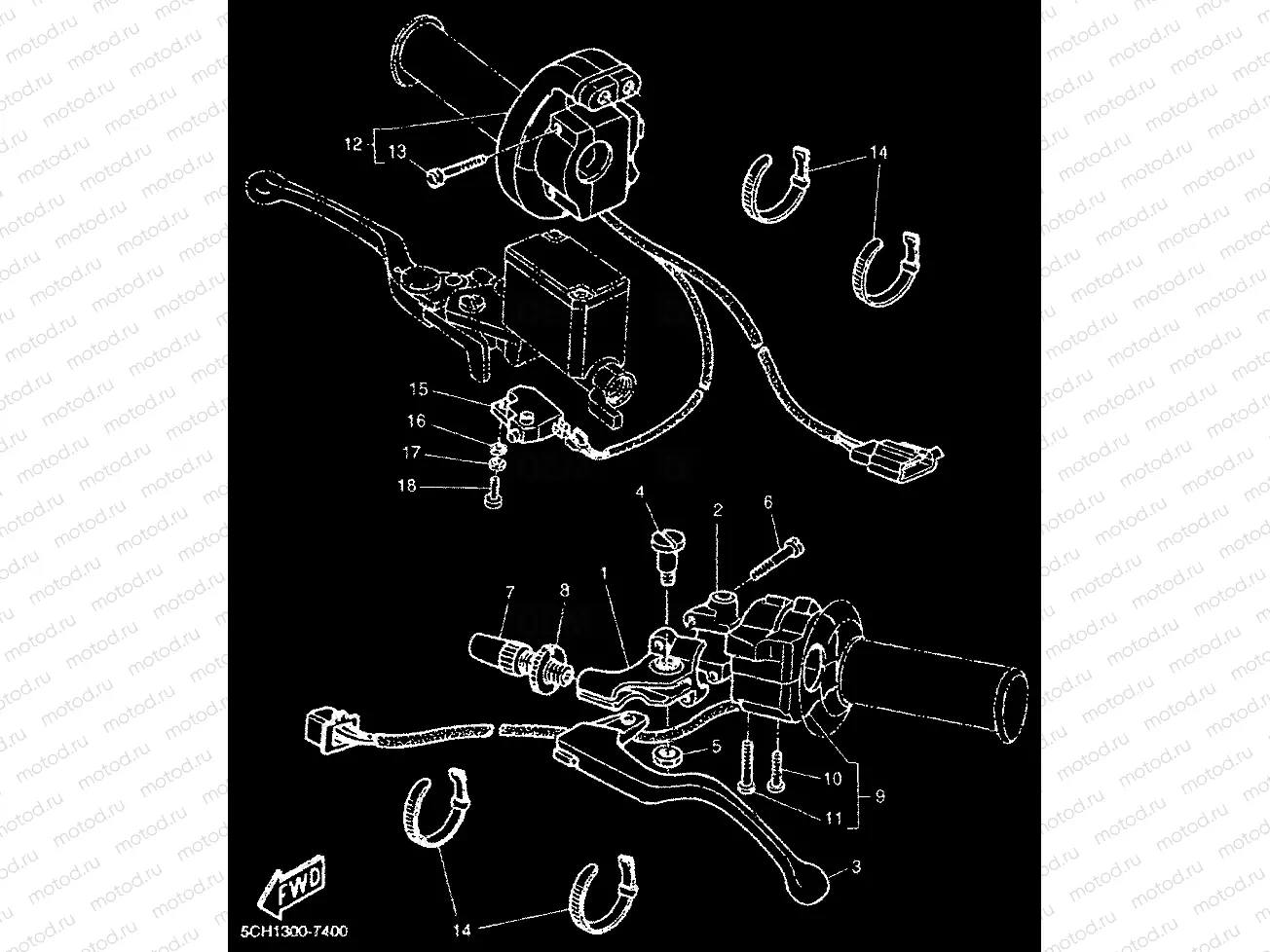 HANDLE SWITCH & LEVER