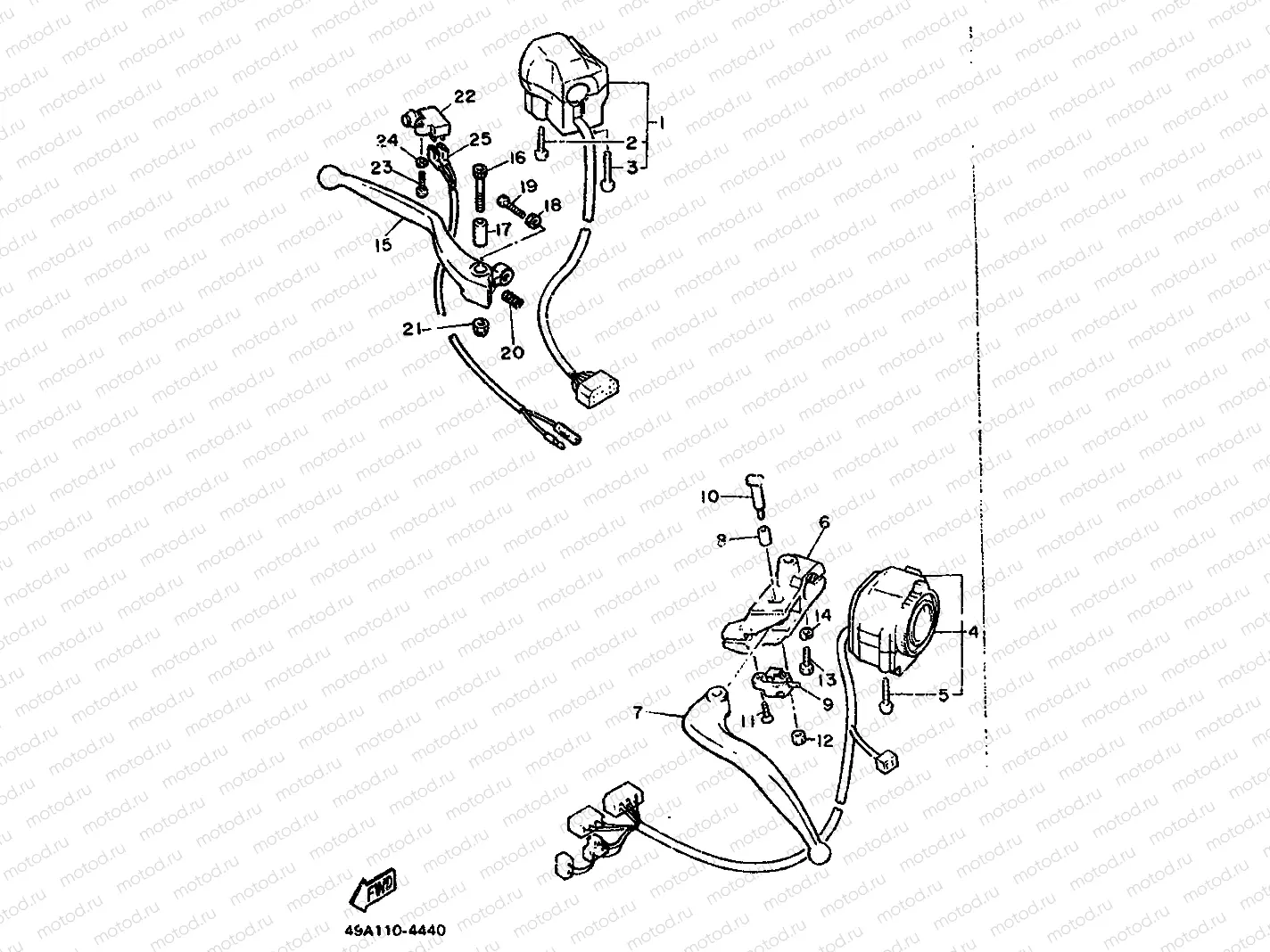 HANDLE SWITCH & LEVER
