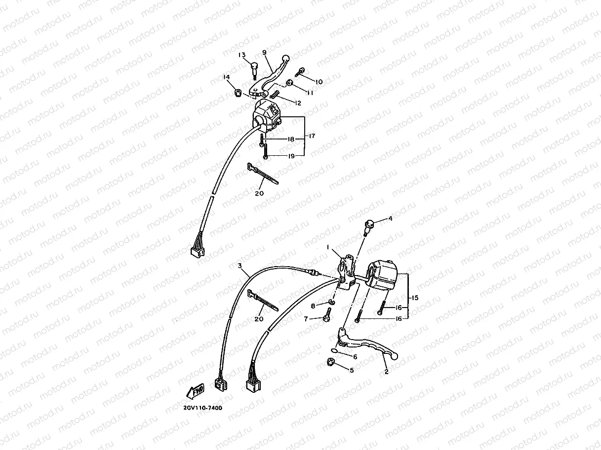 HANDLE SWITCH & LEVER