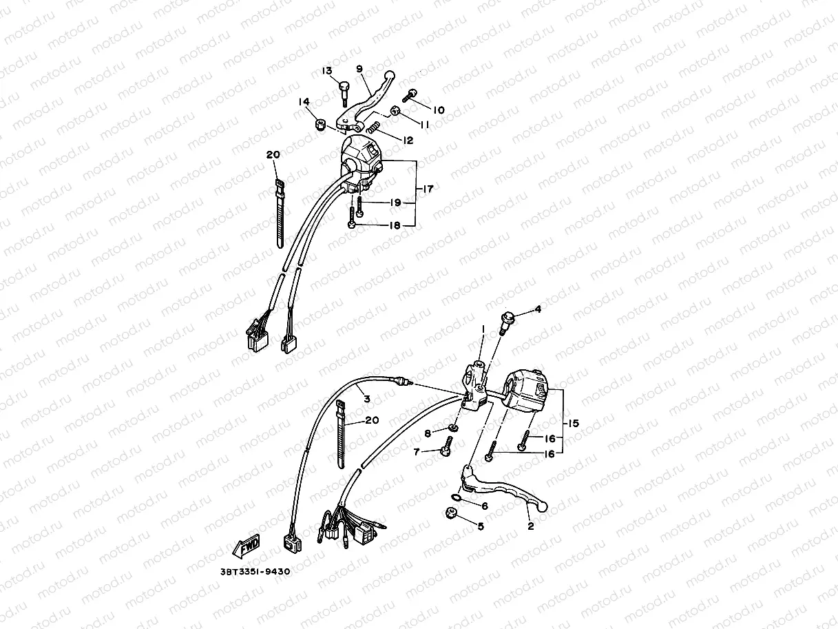 HANDLE SWITCH & LEVER