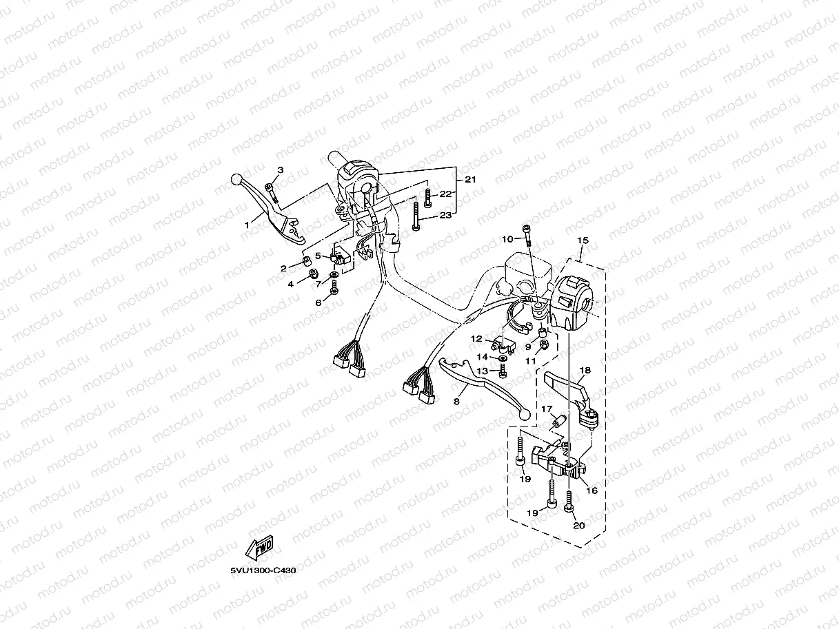 HANDLE SWITCH & LEVER