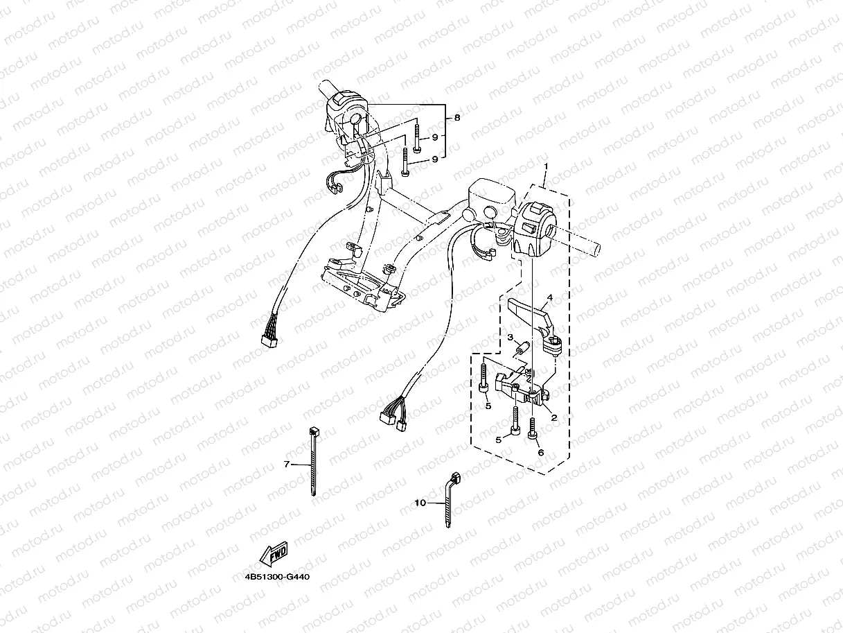 HANDLE SWITCH & LEVER