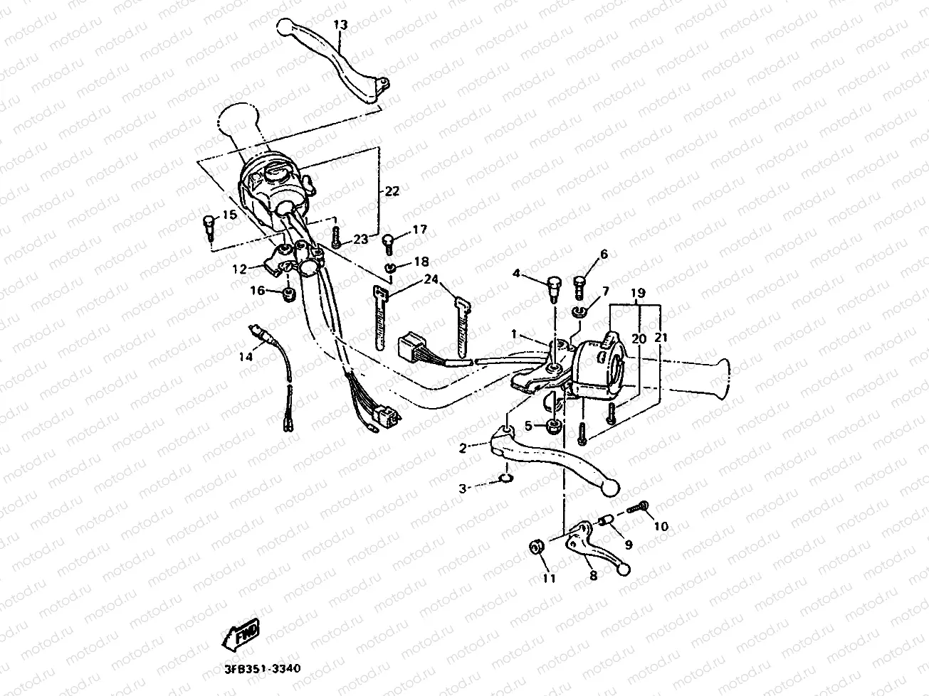HANDLE SWITCH & LEVER