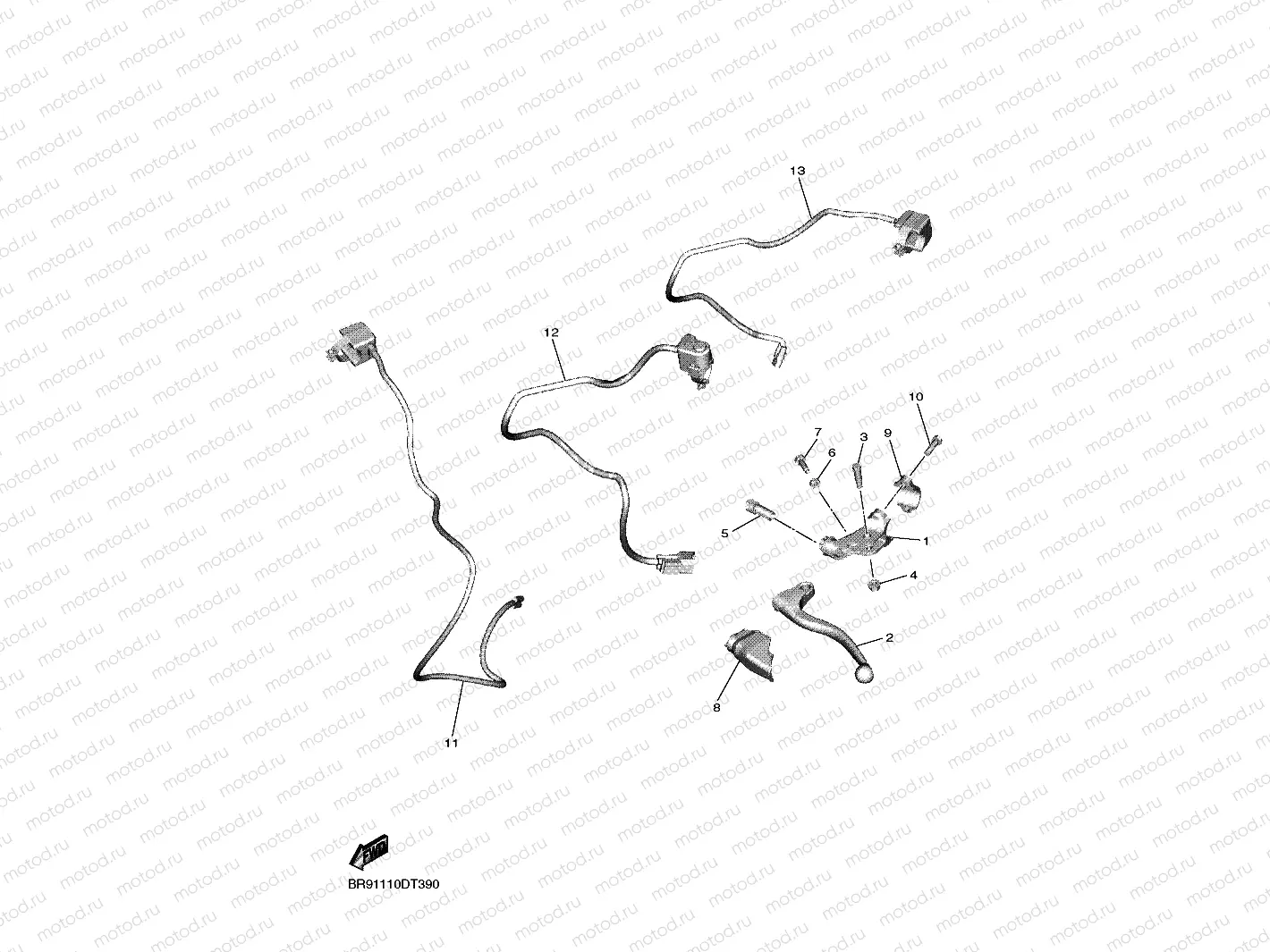 HANDLE SWITCH & LEVER