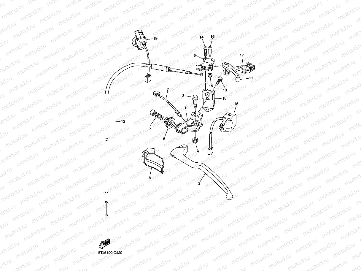 HANDLE SWITCH & LEVER
