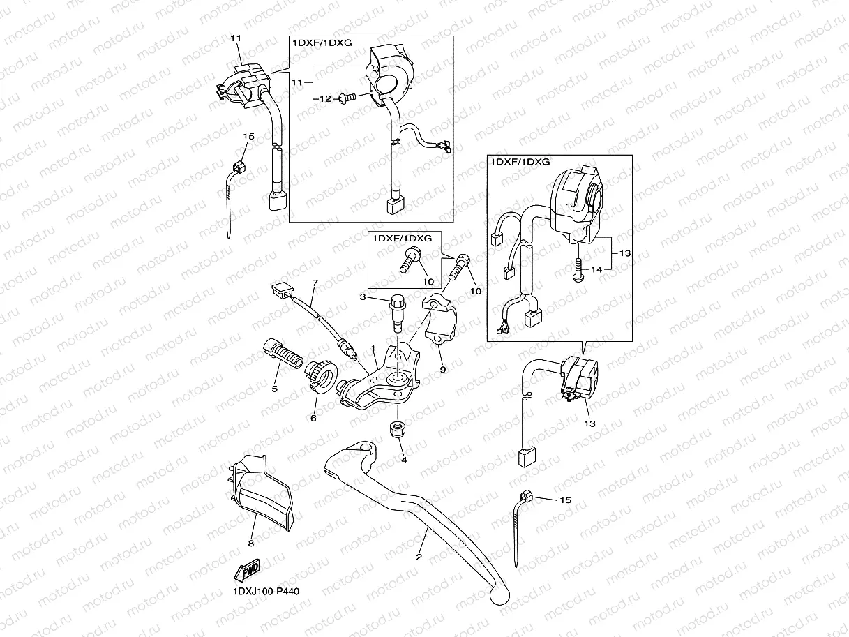 HANDLE SWITCH & LEVER