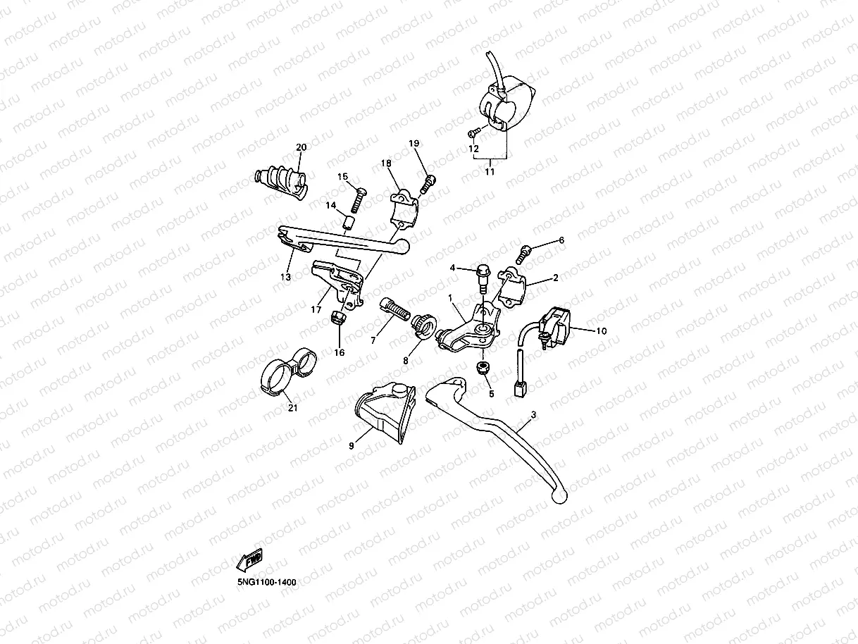 HANDLE SWITCH & LEVER