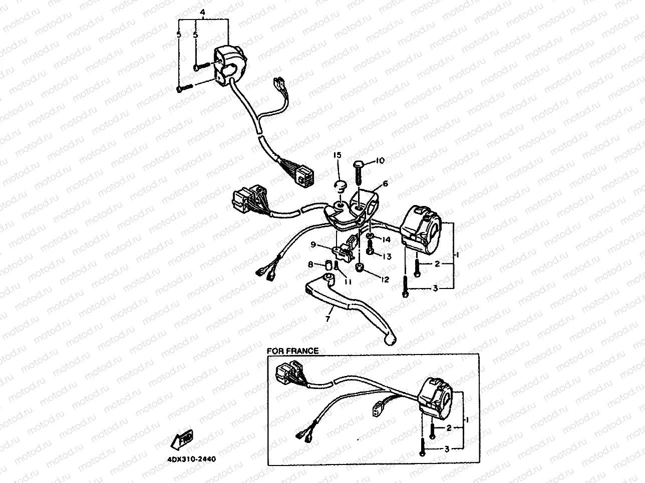 HANDLE SWITCH & LEVER