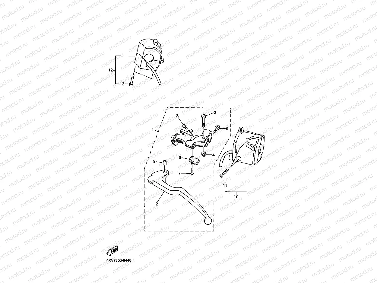 HANDLE SWITCH & LEVER