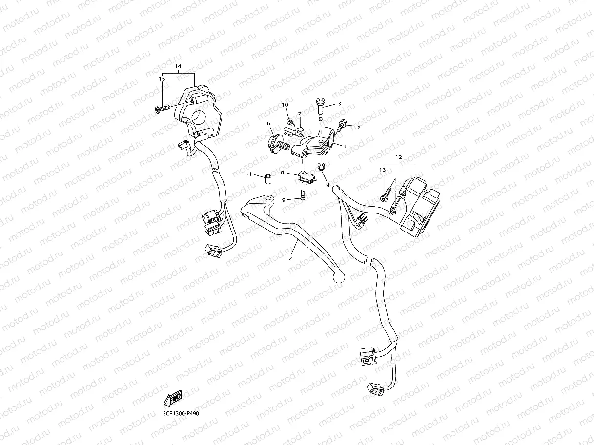HANDLE SWITCH & LEVER