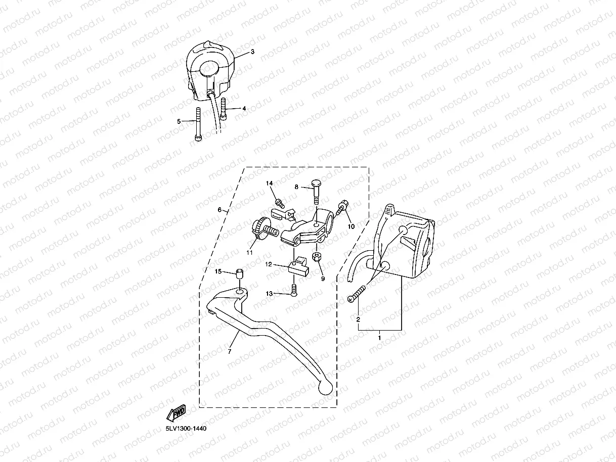 HANDLE SWITCH & LEVER
