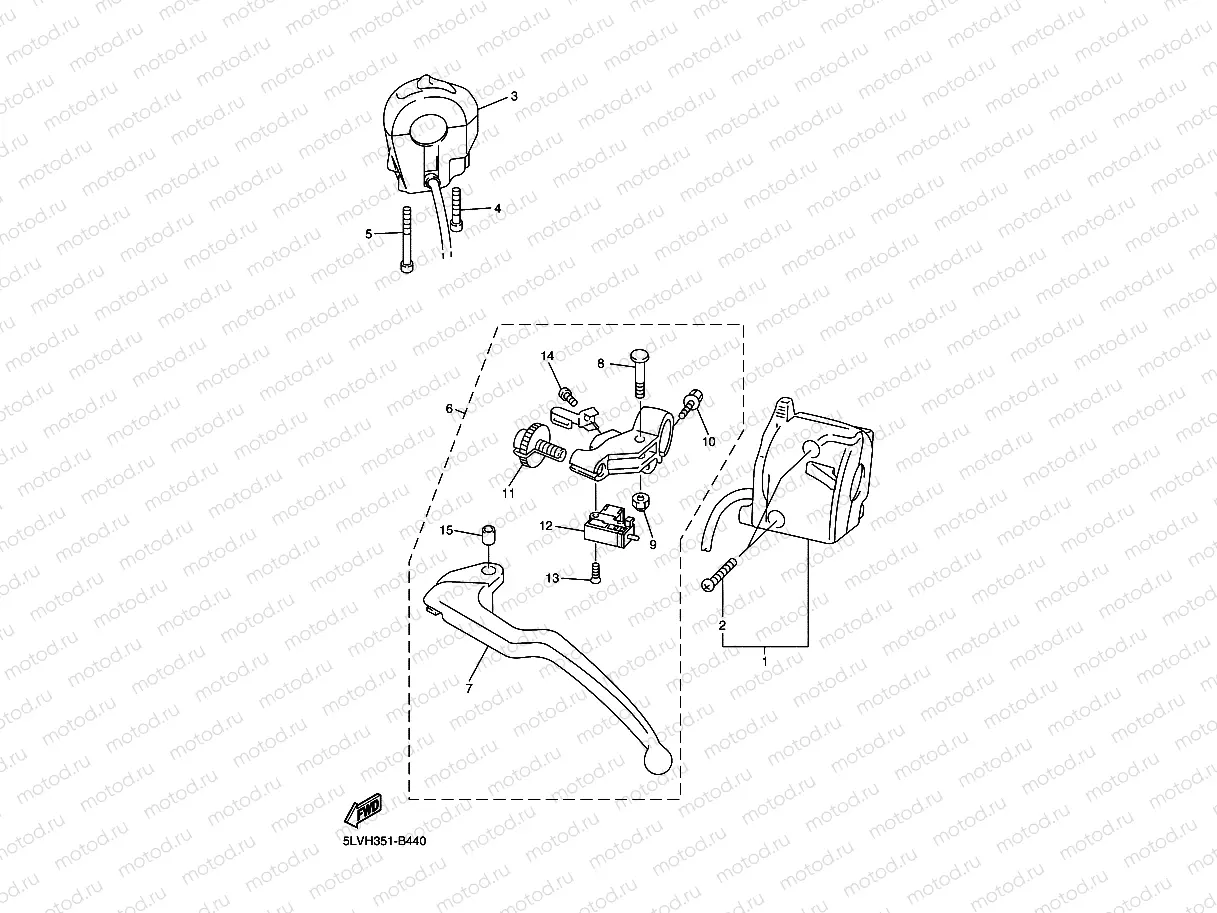 HANDLE SWITCH & LEVER
