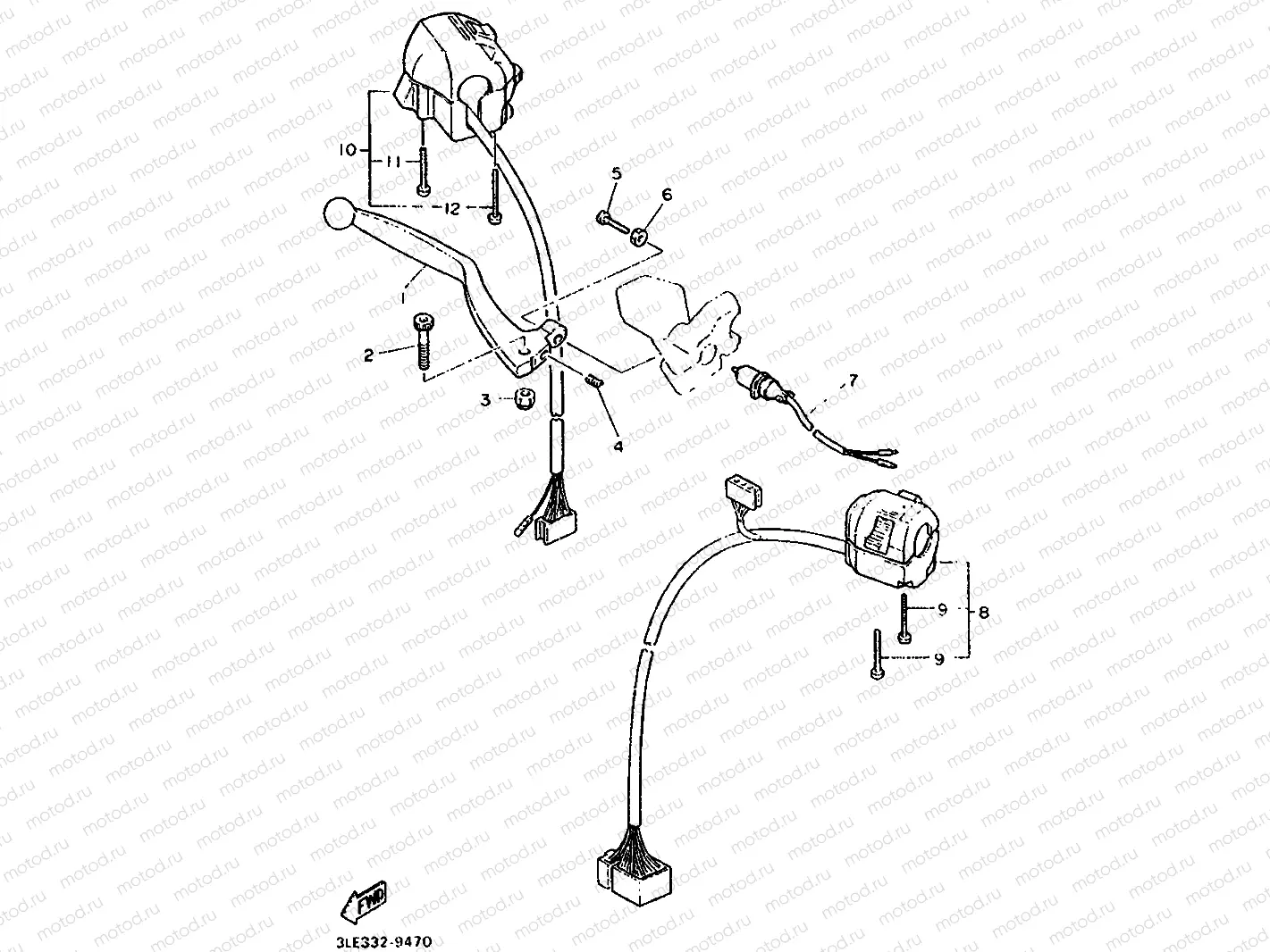 HANDLE SWITCH & LEVER
