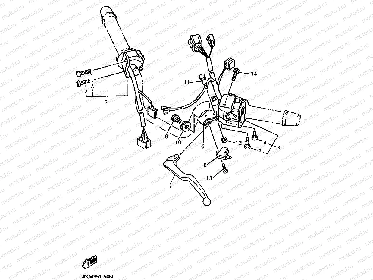 HANDLE SWITCH & LEVER