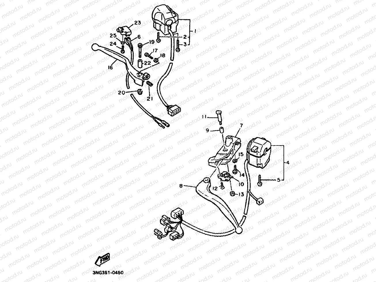 HANDLE SWITCH & LEVER