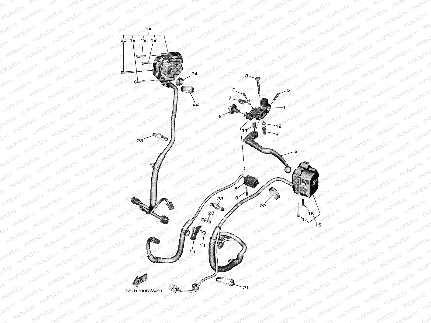 HANDLE SWITCH & LEVER