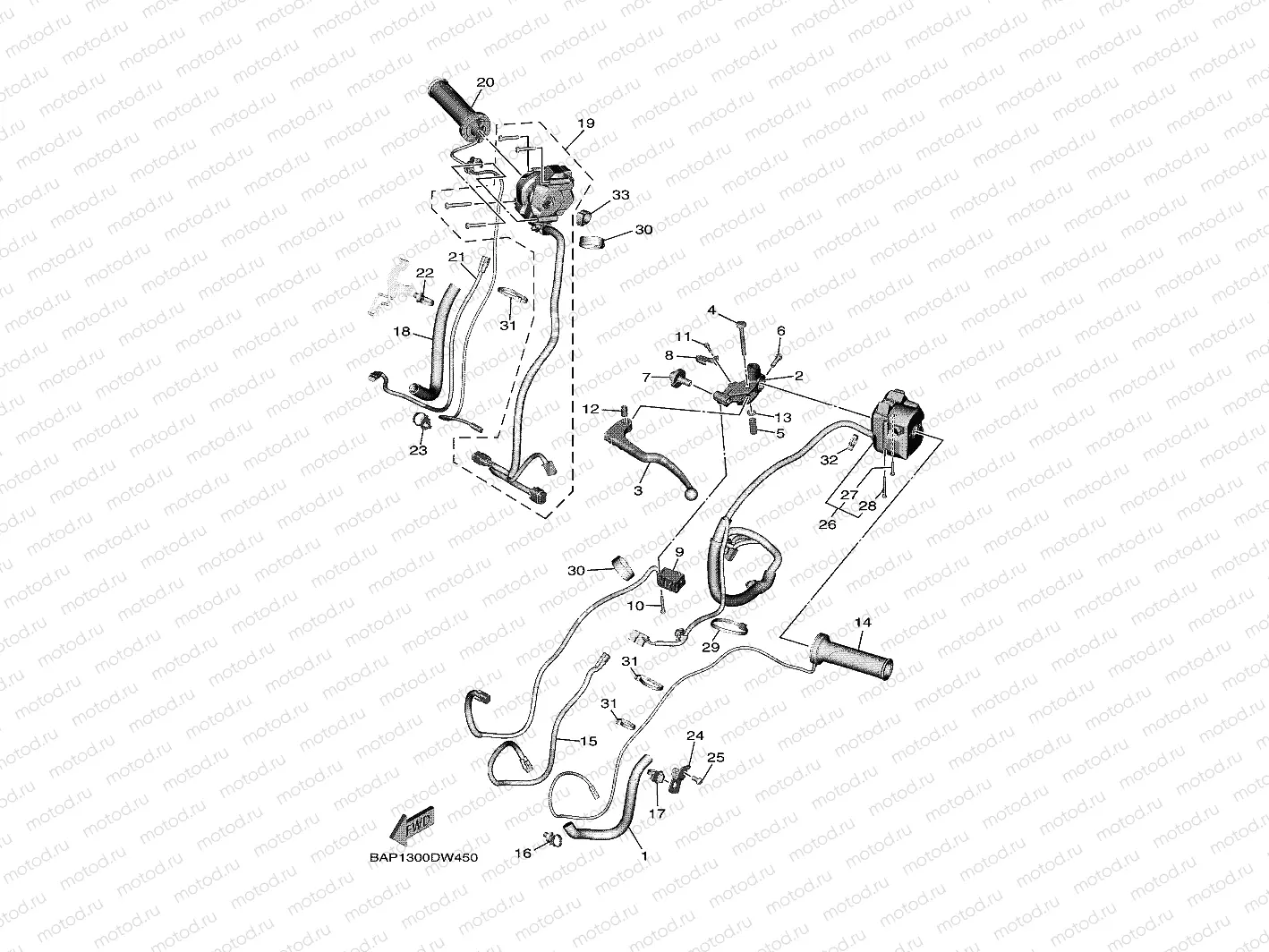 HANDLE SWITCH & LEVER