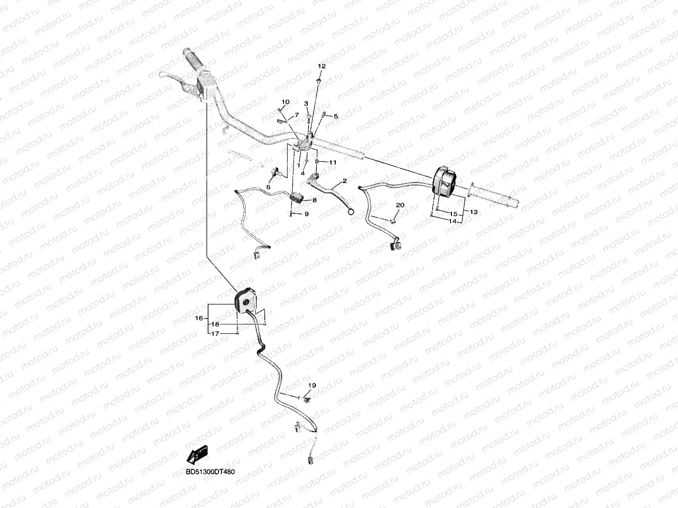 HANDLE SWITCH & LEVER