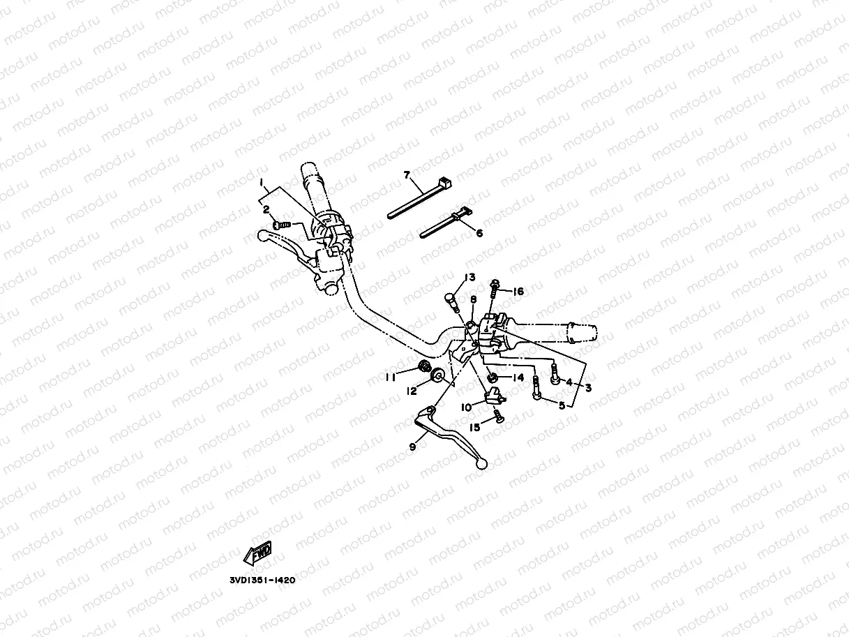 HANDLE SWITCH & LEVER