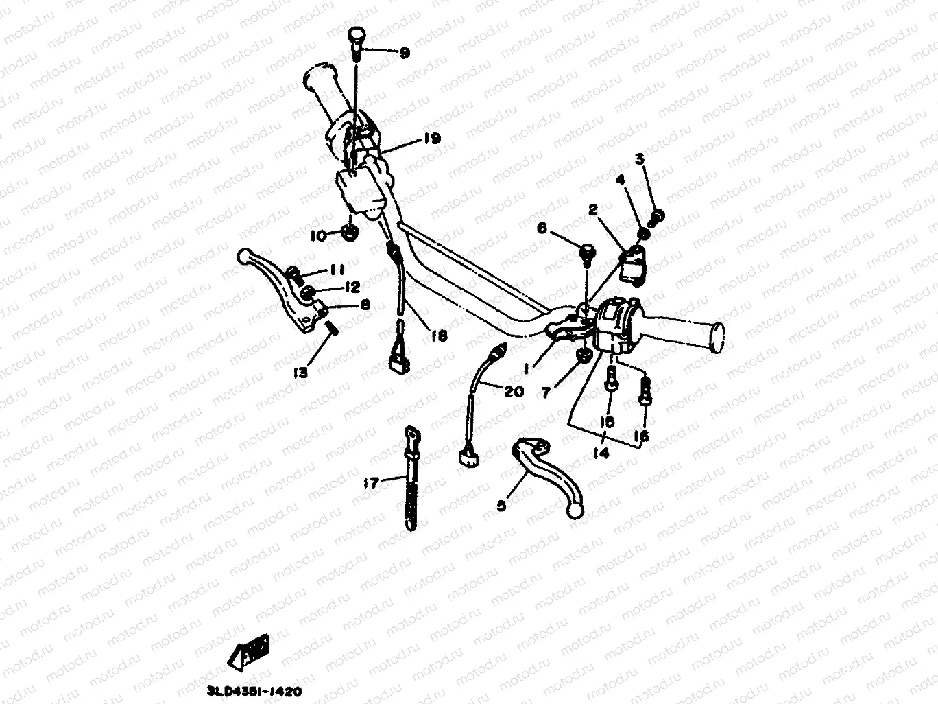 HANDLE SWITCH & LEVER